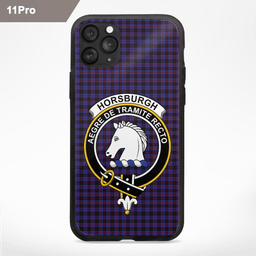 Horsburgh Clan Badge Tartan Phone Case - Tartan Scottish Crest Phone Case Scottish Plaid Tartan Plaid - ScotsTee - scotstee.com