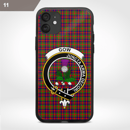 Gow Of Skeoch Clan Badge Tartan Phone Case - Tartan Scottish Crest Phone Case Scottish Plaid Tartan Plaid - ScotsTee - scotstee.com