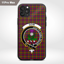 Gow Of Skeoch Clan Badge Tartan Phone Case - Tartan Scottish Crest Phone Case Scottish Plaid Tartan Plaid - ScotsTee - scotstee.com