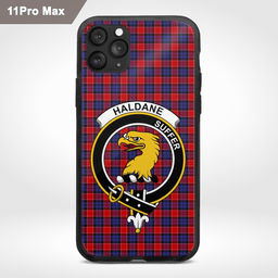 Haldane Clan Badge Tartan Phone Case - Tartan Scottish Crest Phone Case Scottish Plaid Tartan Plaid - ScotsTee - scotstee.com