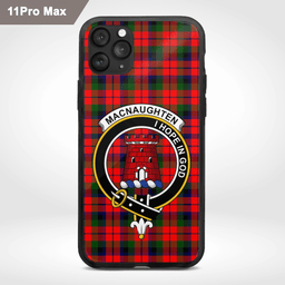 Macnaughten Clan Badge Tartan Phone Case - Tartan Scottish Crest Phone Case Scottish Plaid Tartan Plaid - ScotsTee - scotstee.com