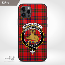 Macgillivray Clan Badge Tartan Phone Case - Tartan Scottish Crest Phone Case Scottish Plaid Tartan Plaid - ScotsTee - scotstee.com