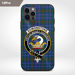 Edmonstone Of Duntreath Clan Badge Tartan Phone Case - Tartan Scottish Crest Phone Case Scottish Plaid Tartan Plaid - ScotsTee - scotstee.com