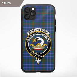 Edmonstone Of Duntreath Clan Badge Tartan Phone Case - Tartan Scottish Crest Phone Case Scottish Plaid Tartan Plaid - ScotsTee - scotstee.com