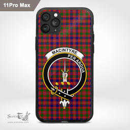 Macintyre Clan Badge Tartan Phone Case - Tartan Scottish Crest Phone Case Scottish Plaid Tartan Plaid - ScotsTee - scotstee.com