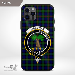 Macewan Clan Badge Tartan Phone Case - Tartan Scottish Crest Phone Case Scottish Plaid Tartan Plaid - ScotsTee - scotstee.com