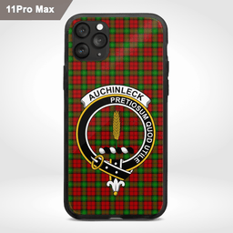 Auchinleck Or Affleck Clan Badge Tartan Phone Case - Tartan Scottish Crest Phone Case Scottish Plaid Tartan Plaid - ScotsTee - scotstee.com