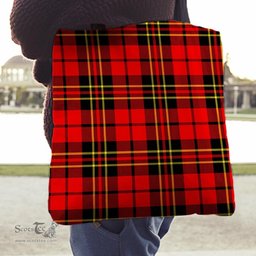 Scottish Brodie Modern Clan Tartan Tote Bag - Classic