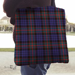Scottish Fletcher of Dunans Clan Tartan Tote Bag - Classic