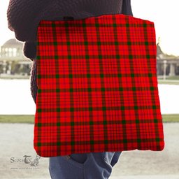 Scottish MacDonnell of Keppoch Modern Clan Tartan Tote Bag - Classic
