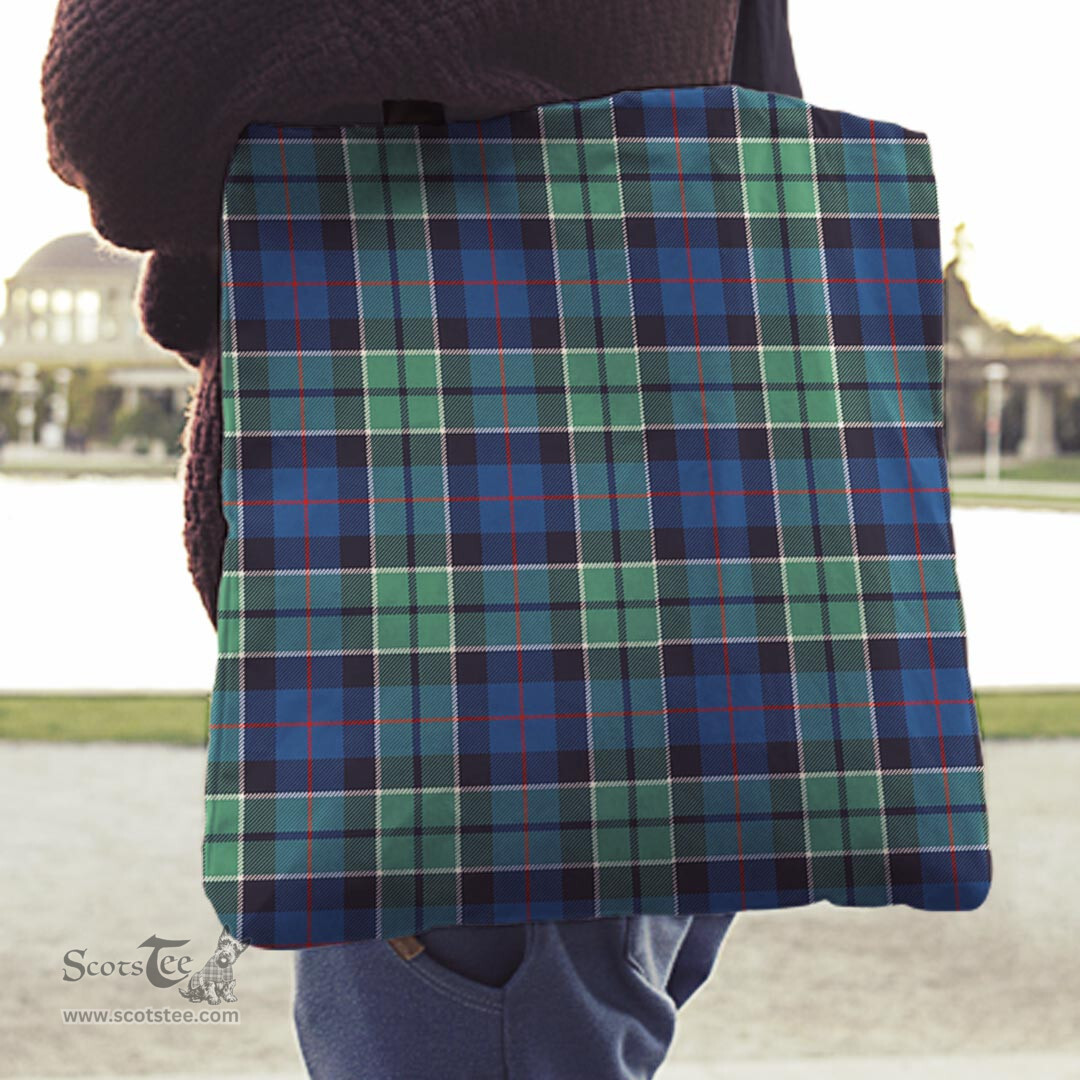 Scottish Leslie Hunting Clan Tartan Tote Bag - Classic