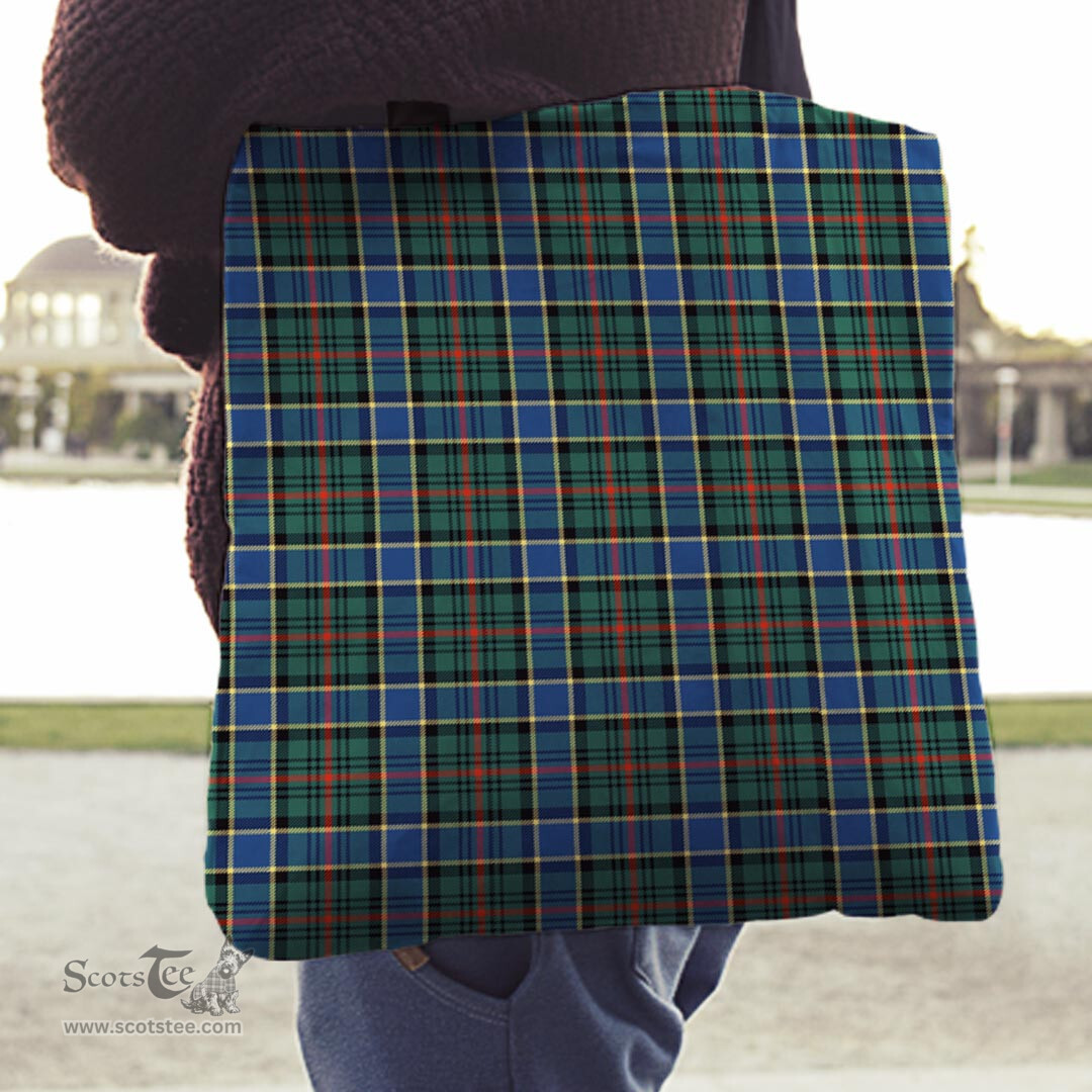 Scottish Ogilvie Hunting Modern Clan Tartan Tote Bag - Classic