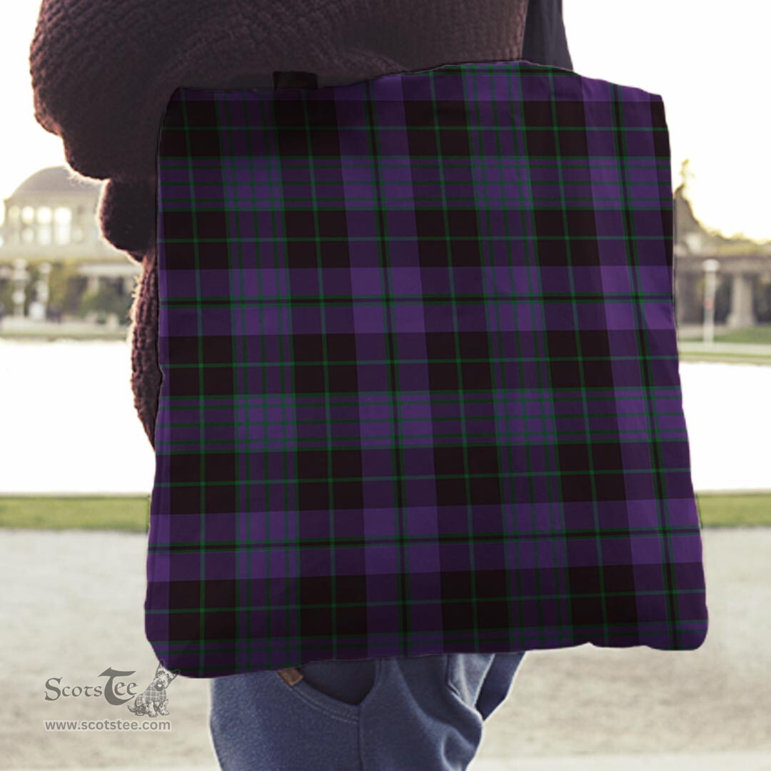 Scottish Clergy Green Clan Tartan Tote Bag - Classic