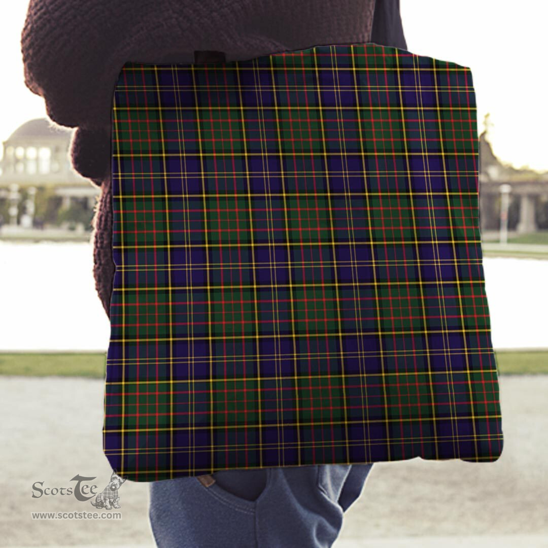 Scottish MacMillan Hunting Modern Clan Tartan Tote Bag - Classic