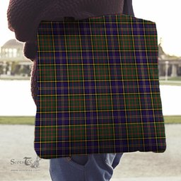 Scottish MacMillan Hunting Modern Clan Tartan Tote Bag - Classic