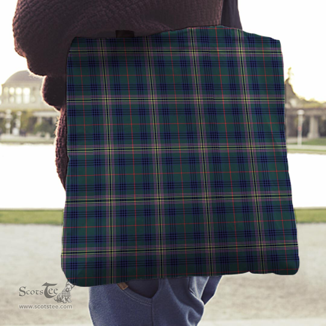 Scottish Kennedy Modern Clan Tartan Tote Bag - Classic