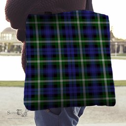 Scottish Baillie Modern Clan Tartan Tote Bag - Classic