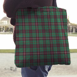 Scottish MacKinnon Hunting Ancient Clan Tartan Tote Bag - Classic
