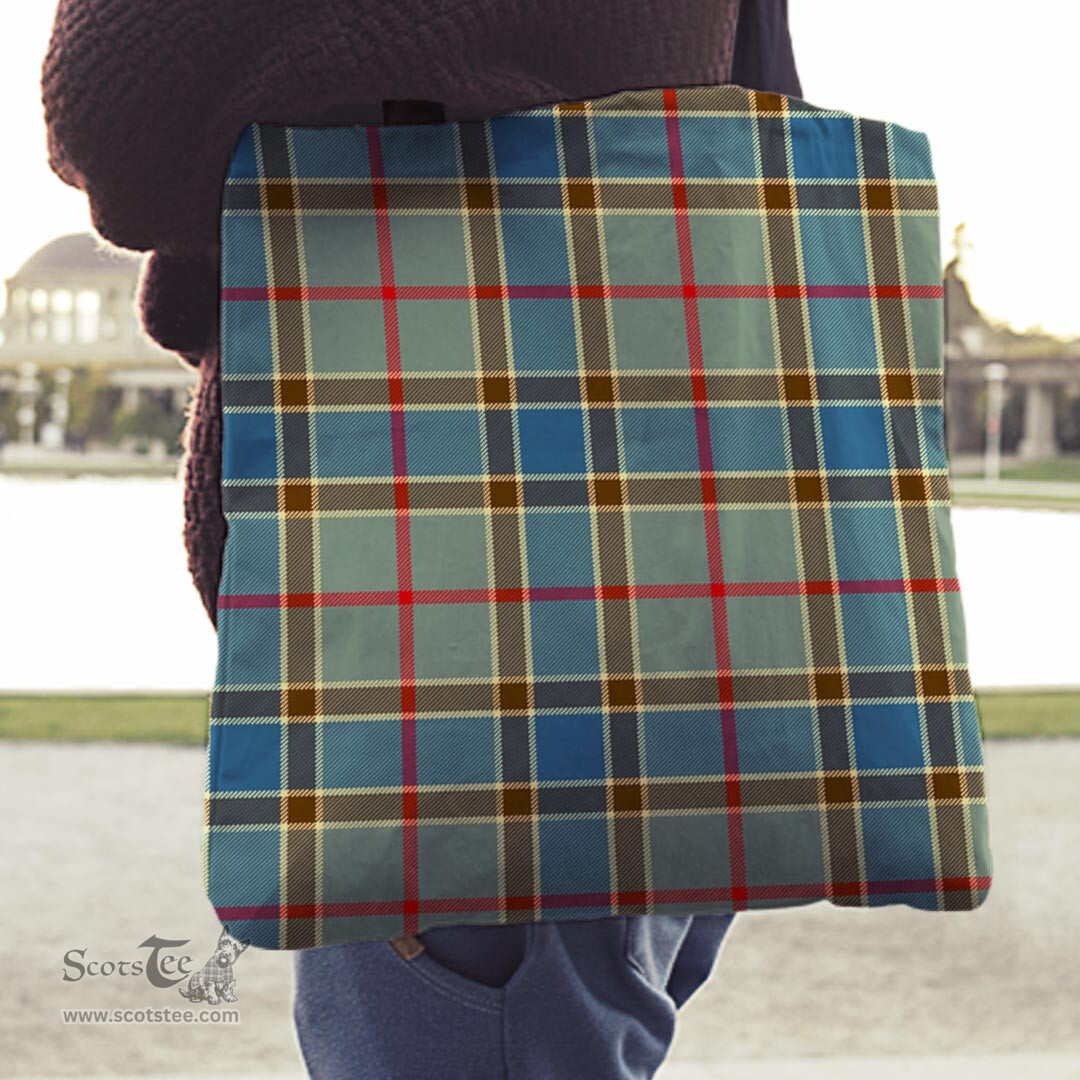 Scottish Balfour Blue Clan Tartan Tote Bag - Classic