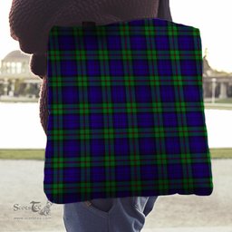 Scottish MacKinlay Modern Clan Tartan Tote Bag - Classic