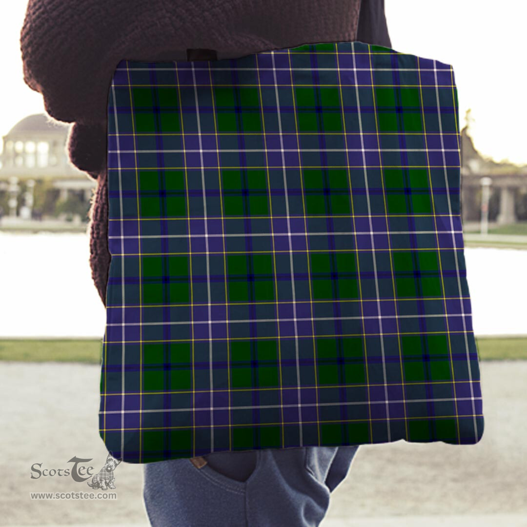 Scottish Wishart Hunting Modern Clan Tartan Tote Bag - Classic