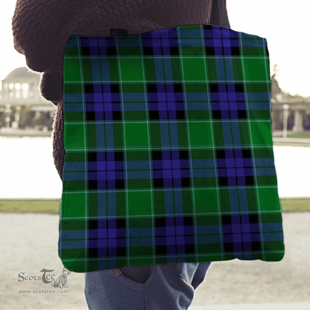 Scottish Graham of Menteith Modern Clan Tartan Tote Bag - Classic