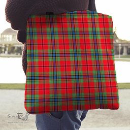 Scottish MacLean of Duart Modern Clan Tartan Tote Bag - Classic