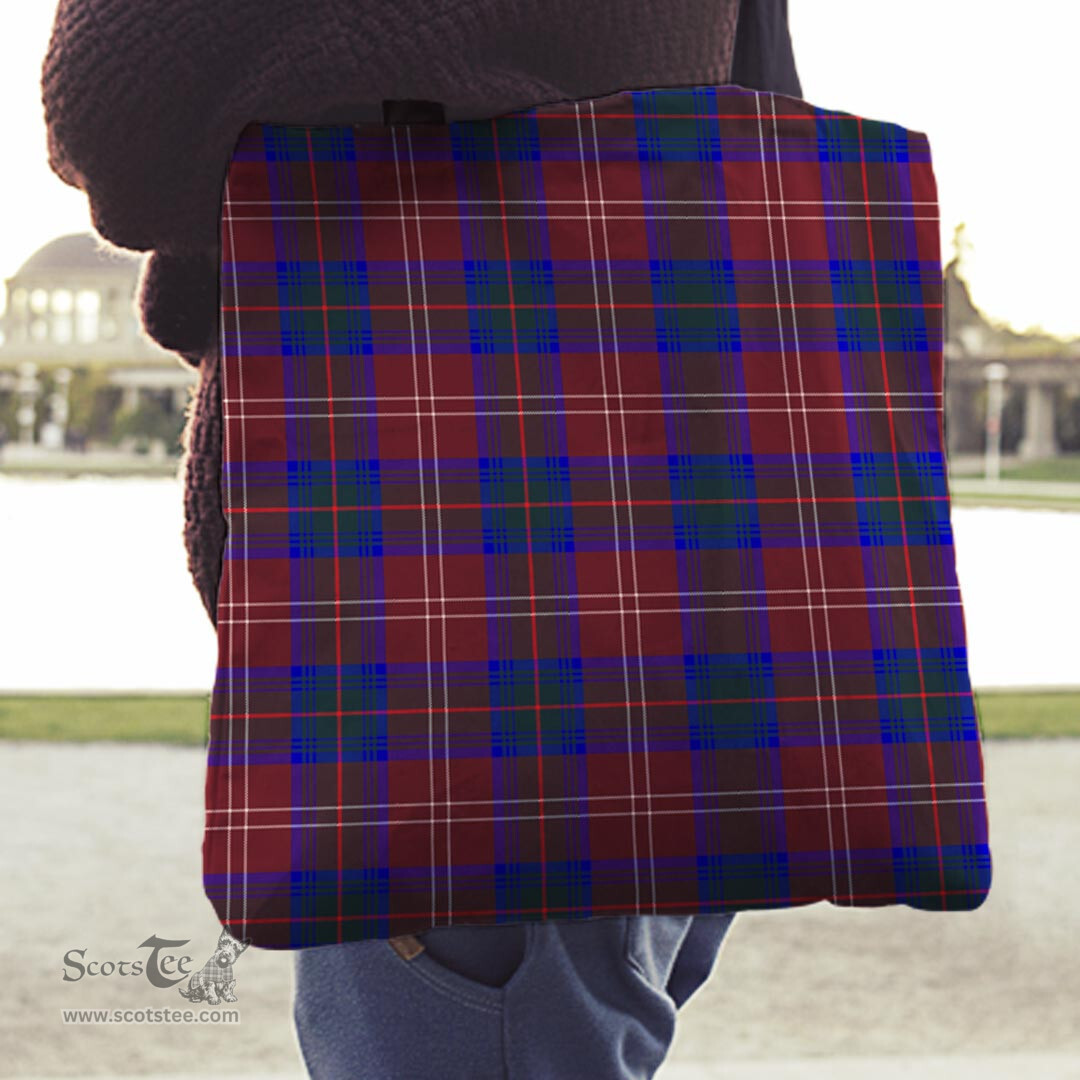Scottish Chisholm Hunting Modern Clan Tartan Tote Bag - Classic