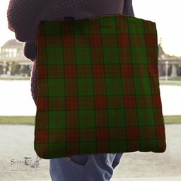 Scottish Maxwell Hunting Clan Tartan Tote Bag - Classic