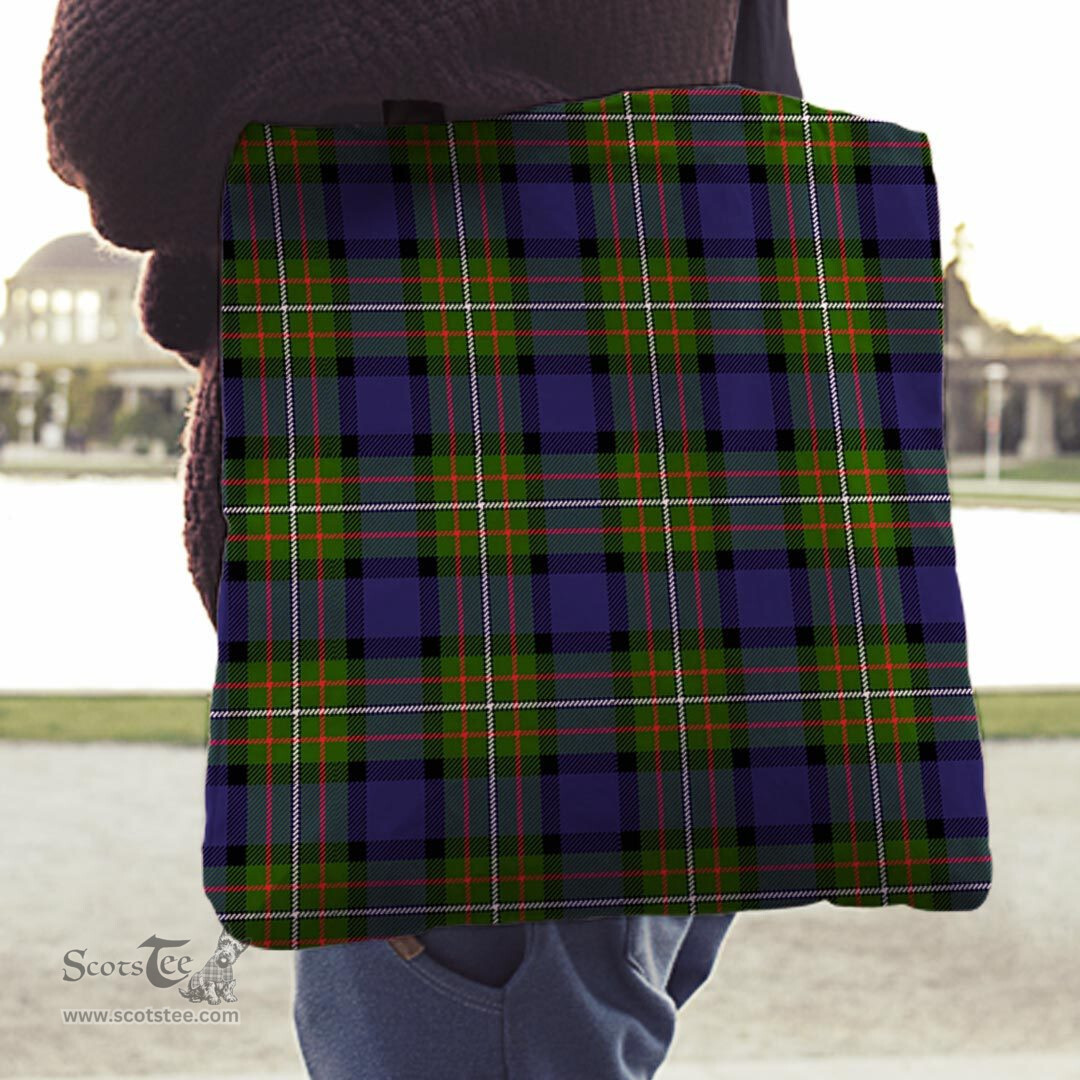Scottish Fergusson Modern Clan Tartan Tote Bag - Classic