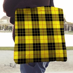Scottish MacLeod of Lewis Modern Clan Tartan Tote Bag - Classic