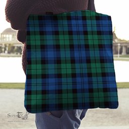 Scottish Blackwatch Ancient Clan Tartan Tote Bag - Classic