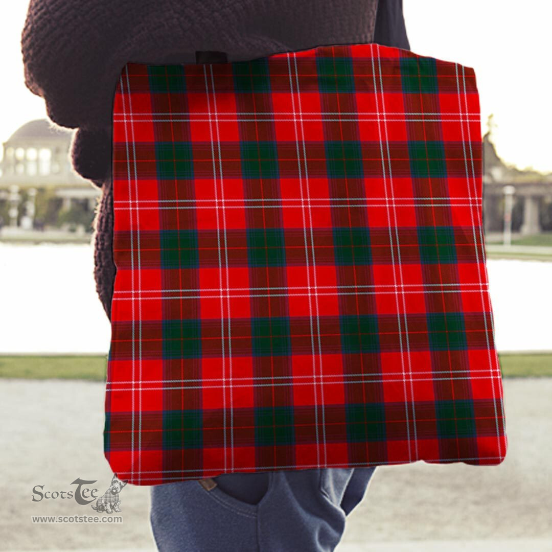 Scottish Chisholm Modern Clan Tartan Tote Bag - Classic
