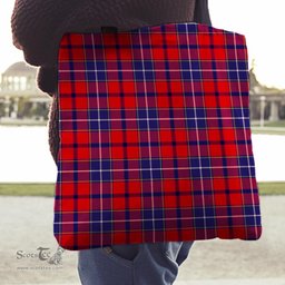 Scottish Wishart Dress Clan Tartan Tote Bag - Classic
