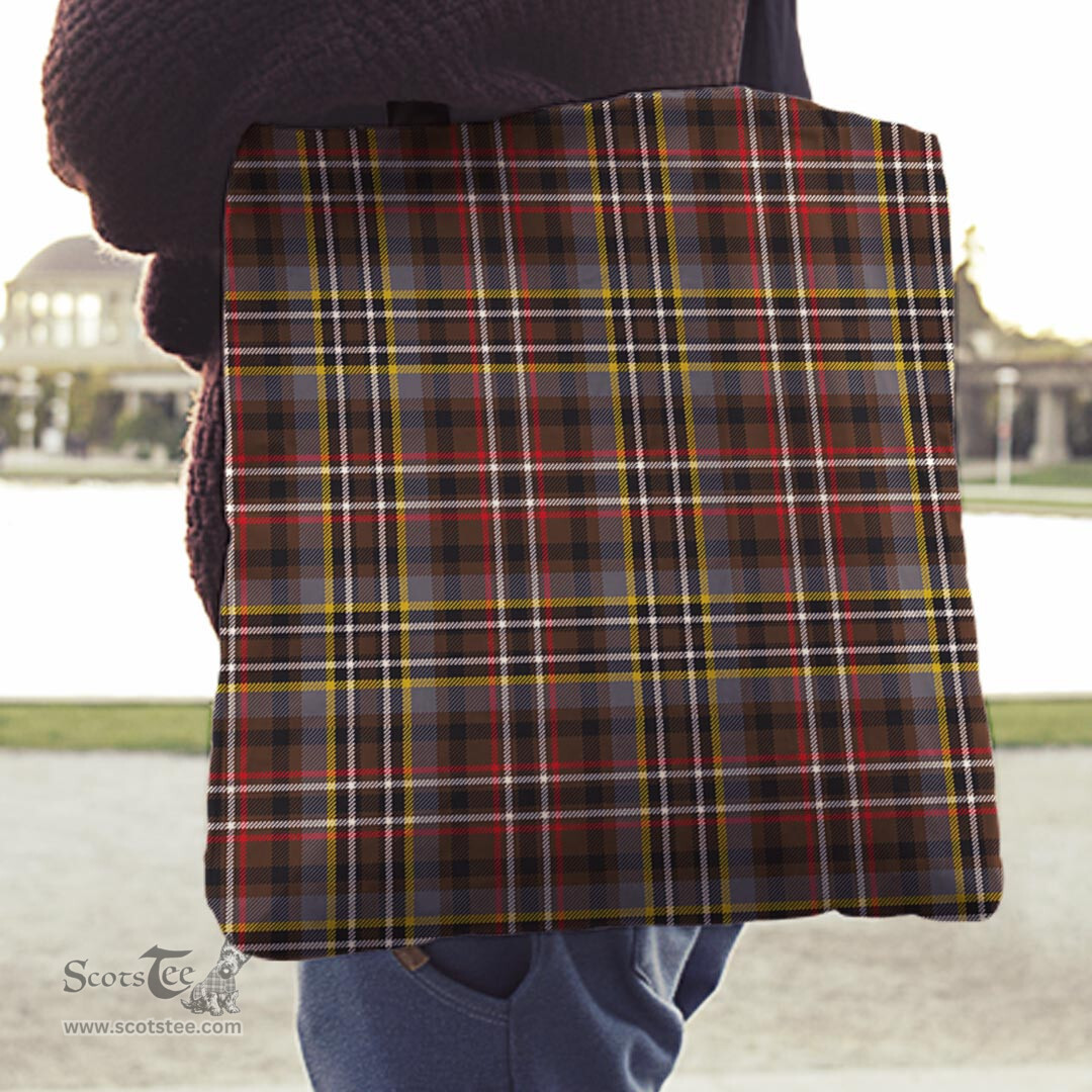 Scottish SCOTT GREEN WEATHERED Clan Tartan Tote Bag - Classic