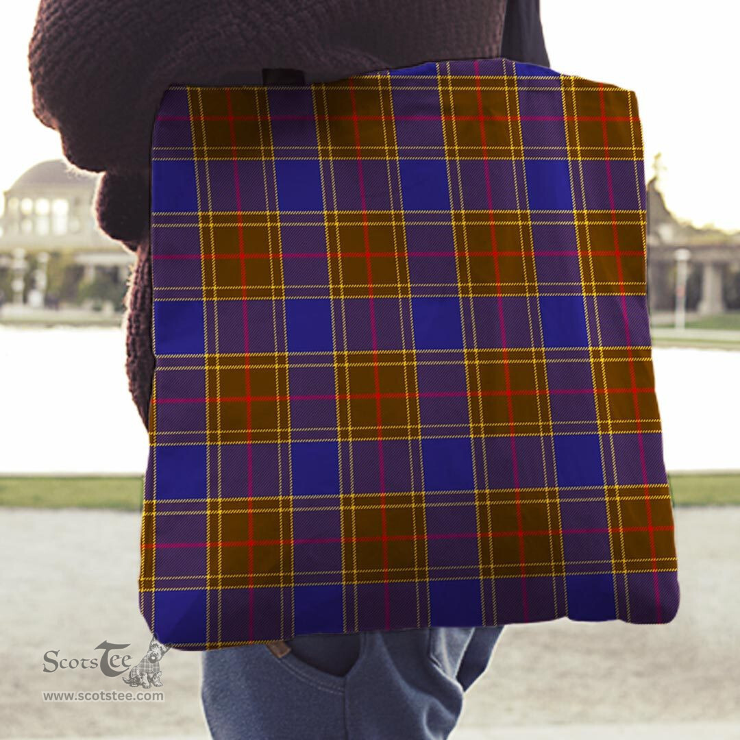 Scottish Balfour Modern Clan Tartan Tote Bag - Classic