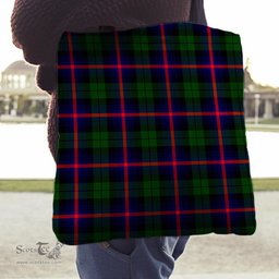 Scottish Urquhart Modern Clan Tartan Tote Bag - Classic