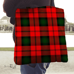 Scottish Kerr Modern Clan Tartan Tote Bag - Classic