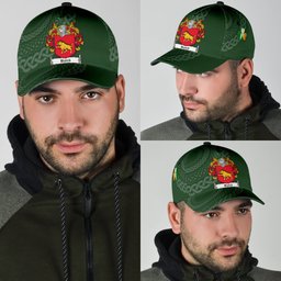 Irish Baird Coat Of Arms - Irish Family Crest St Patrick's Day Irish Cap