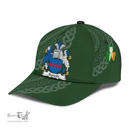 Irish Bareth Coat Of Arms - Irish Family Crest St Patrick's Day Irish Cap