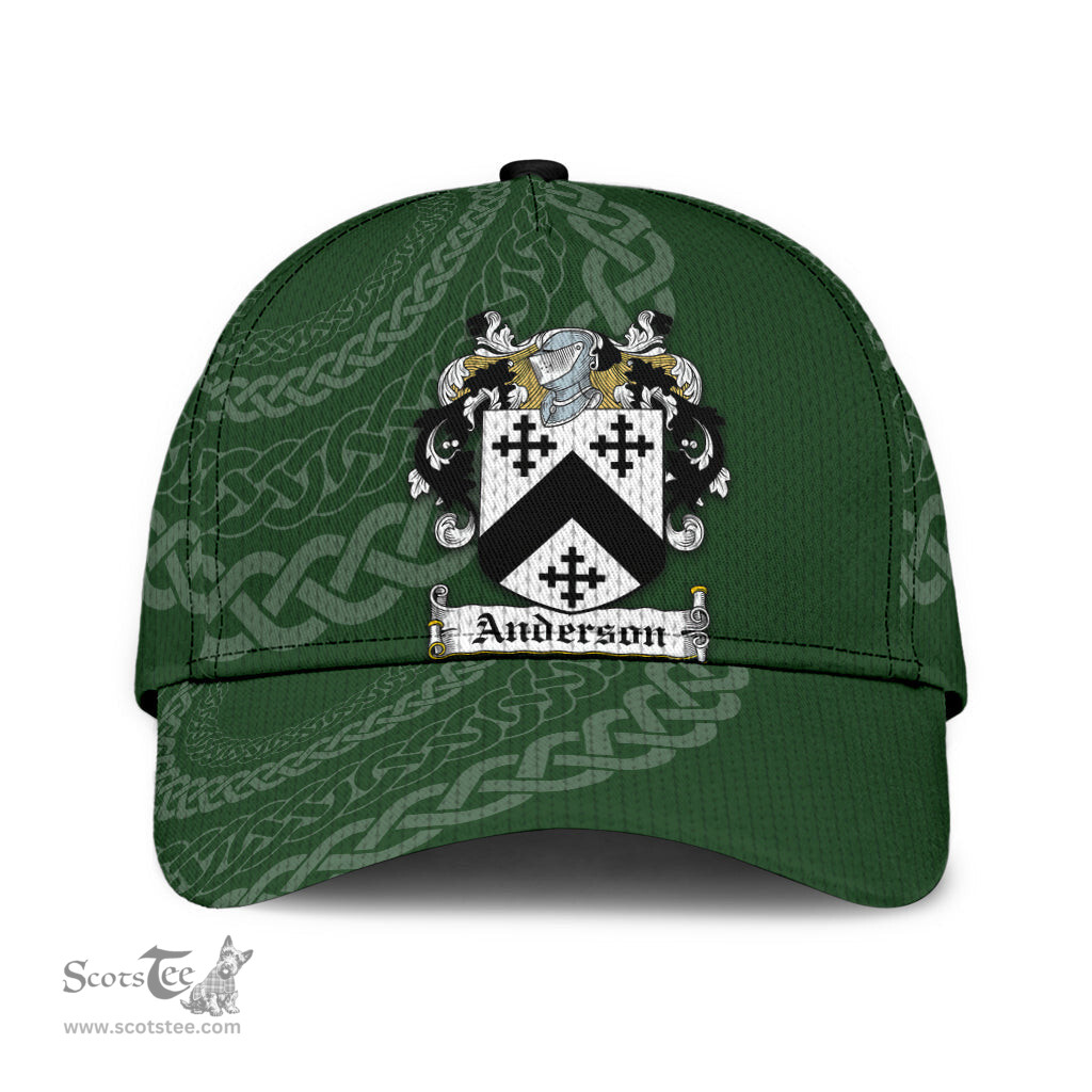 Irish Anderson Coat Of Arms - Irish Family Crest St Patrick's Day Irish Cap