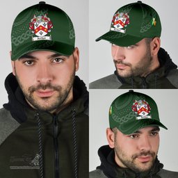 Irish Archer Coat Of Arms - Irish Family Crest St Patrick's Day Irish Cap