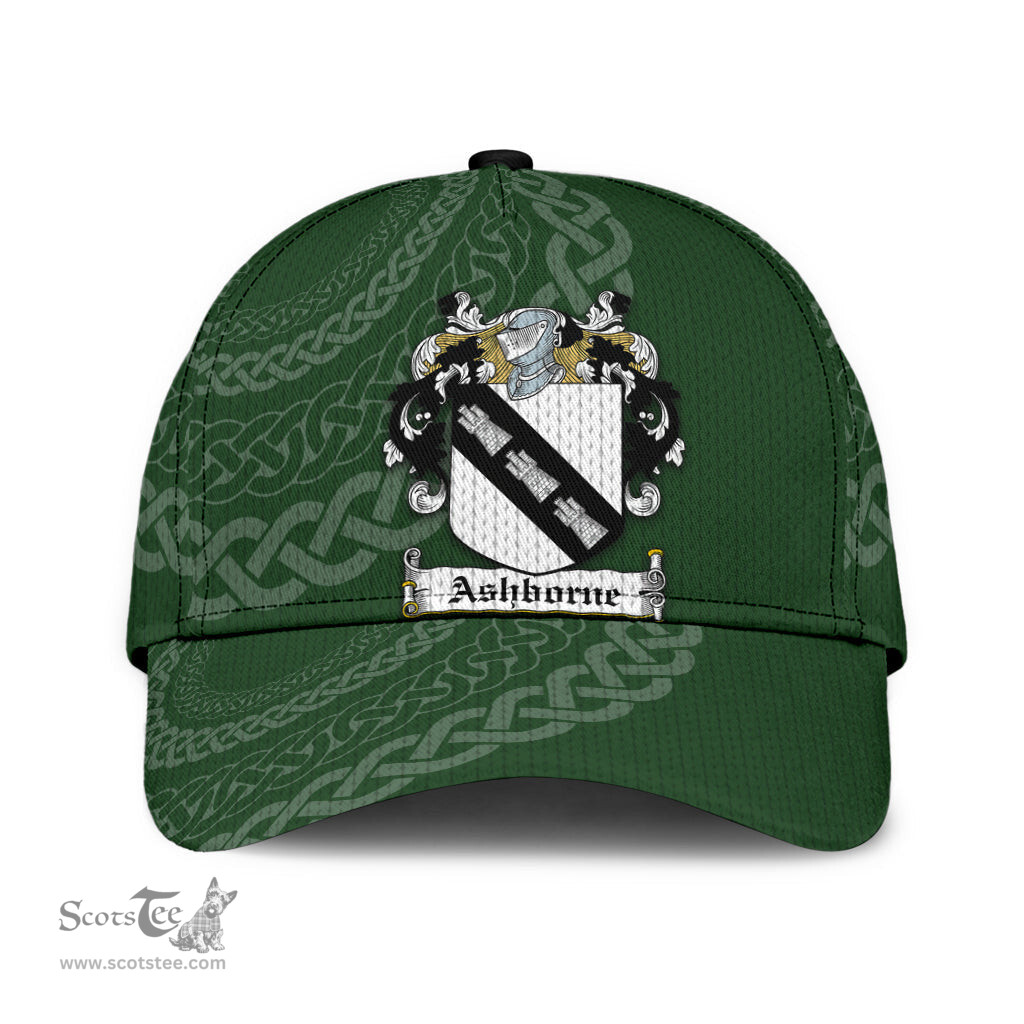 Irish Ashborne Coat Of Arms - Irish Family Crest St Patrick's Day Irish Cap