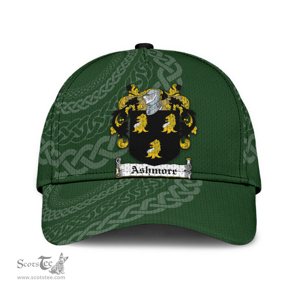 Irish Ashmore Coat Of Arms - Irish Family Crest St Patrick's Day Irish Cap