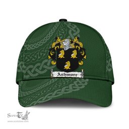 Irish Ashmore Coat Of Arms - Irish Family Crest St Patrick's Day Irish Cap