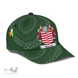 Irish Barrett Coat Of Arms - Irish Family Crest St Patrick's Day Irish Cap