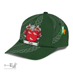 Irish Ash Coat Of Arms - Irish Family Crest St Patrick's Day Irish Cap