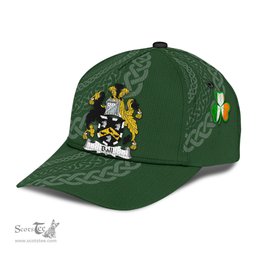 Irish Ball Coat Of Arms - Irish Family Crest St Patrick's Day Irish Cap