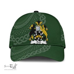 Irish Ball Coat Of Arms - Irish Family Crest St Patrick's Day Irish Cap