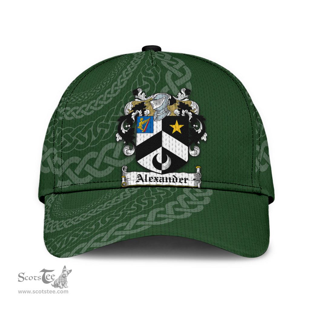 Irish Alexander Coat Of Arms - Irish Family Crest St Patrick's Day Irish Cap